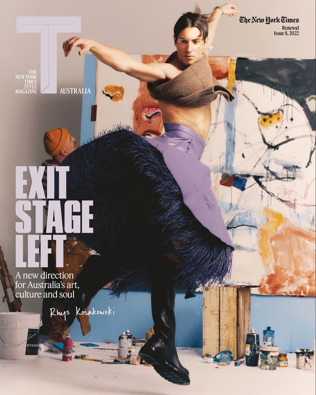 EXIT STAGE LEFT - T Magazine