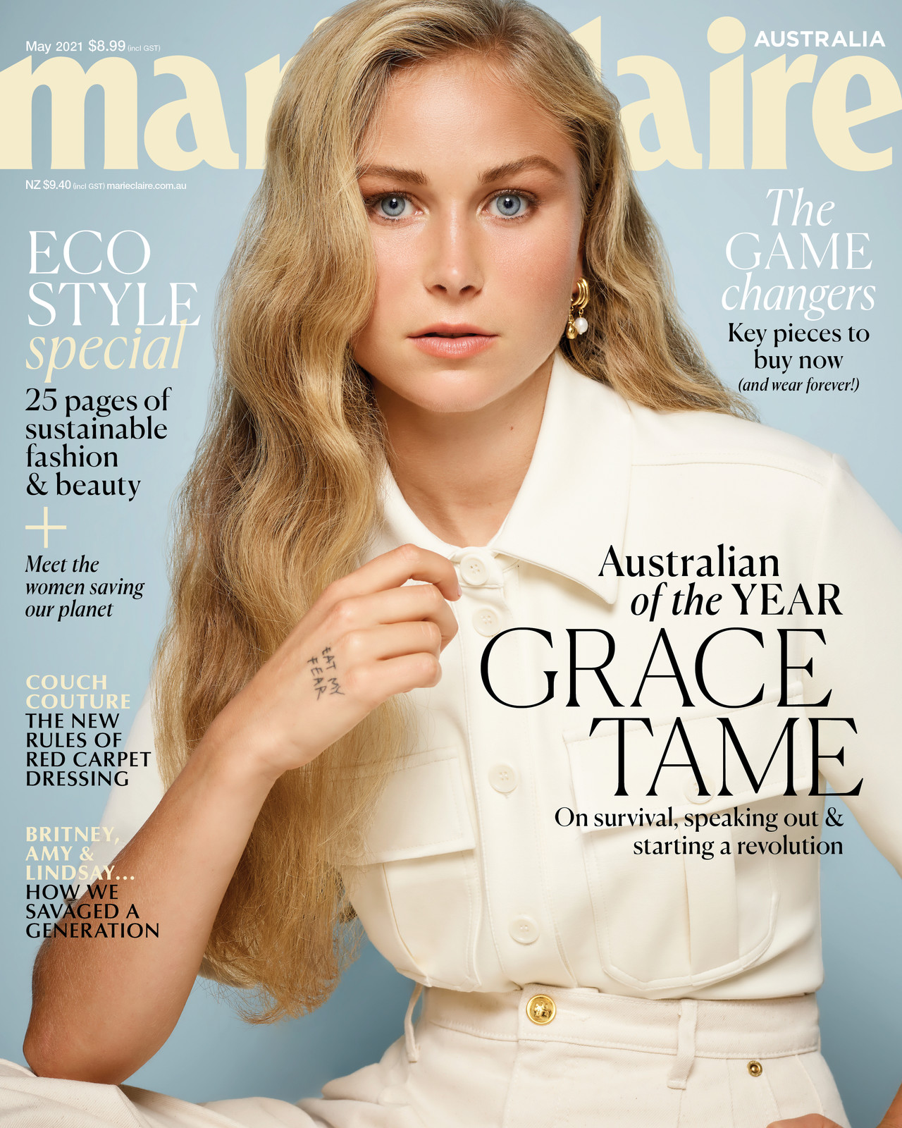 GRACE TAME - MARIE CLAIRE AUSTRALIA