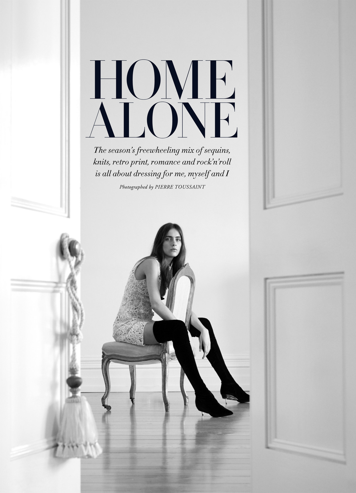 Home Alone - Harper's Bazaar Australia