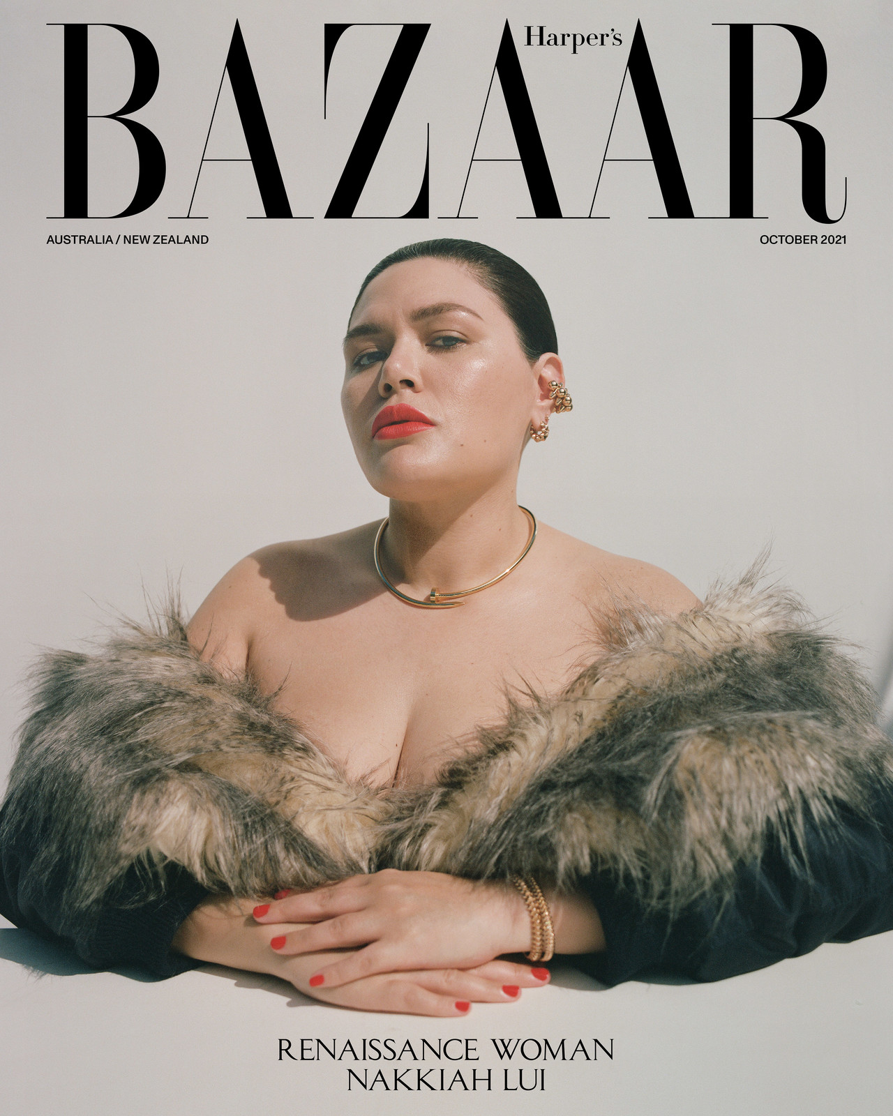 October 2021 Nakkiah - Harpers Bazaar Australia