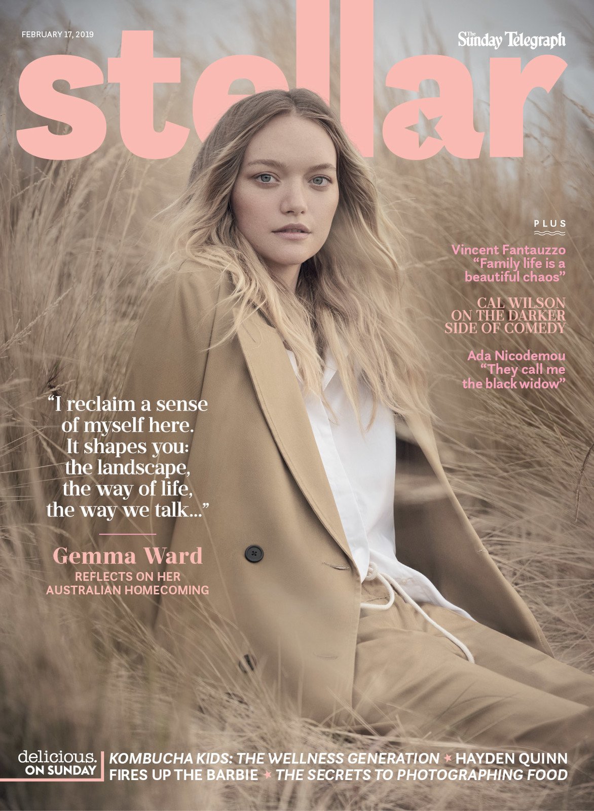 Gemma Ward - Stellar Magazine