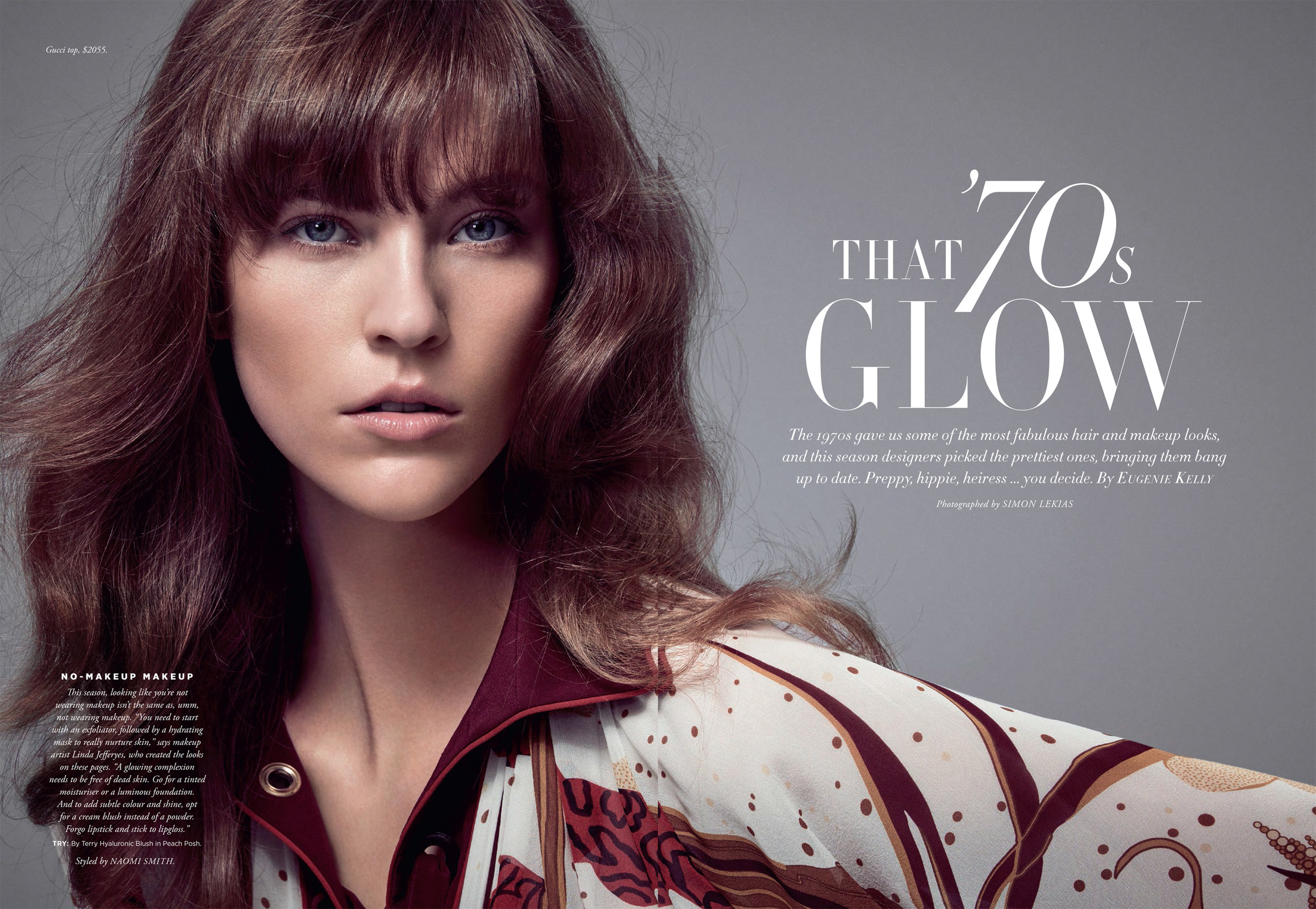 That 70's Glow - Harper's Bazaar Australia