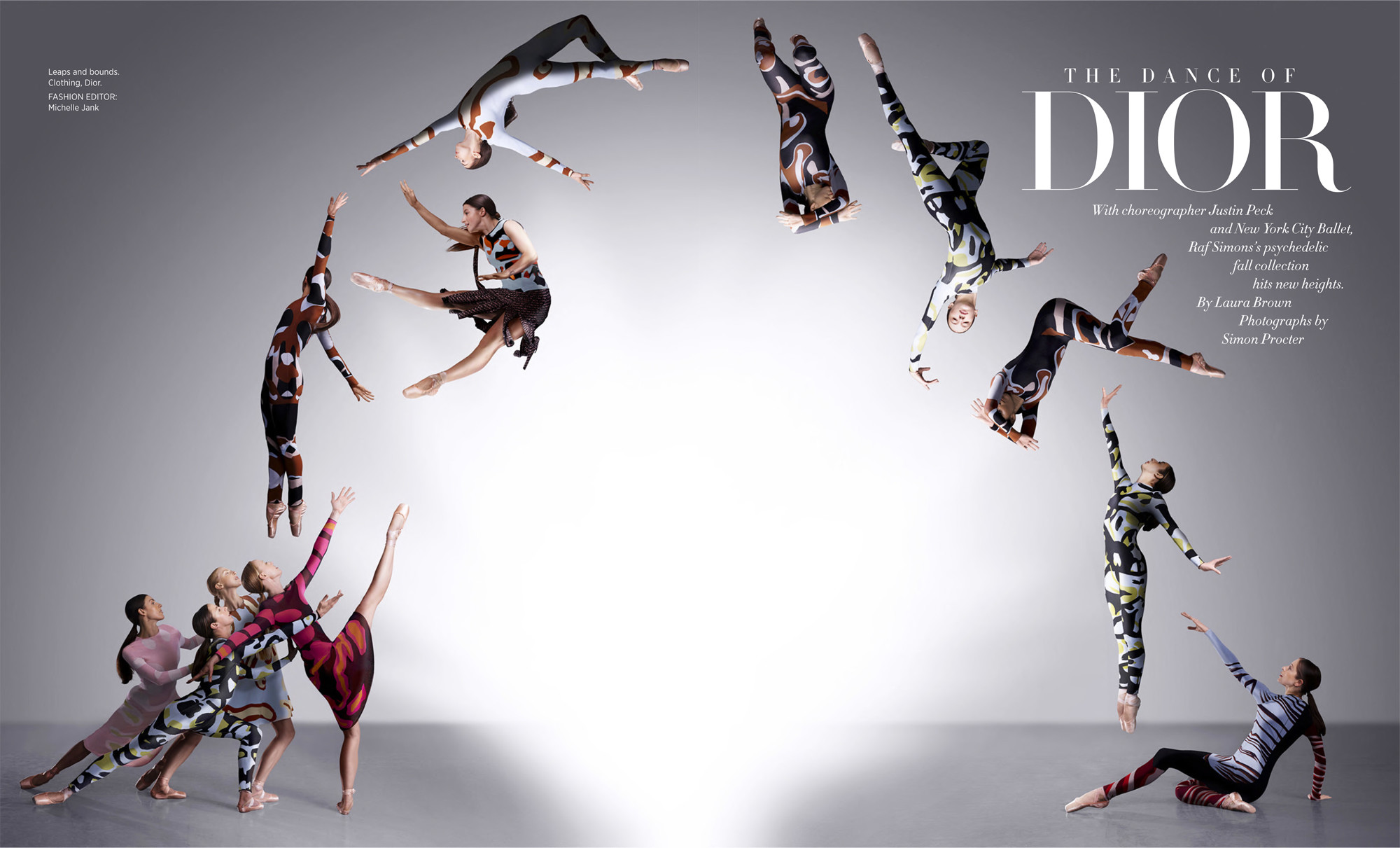 The Dance of Dior - Harper's Bazaar US