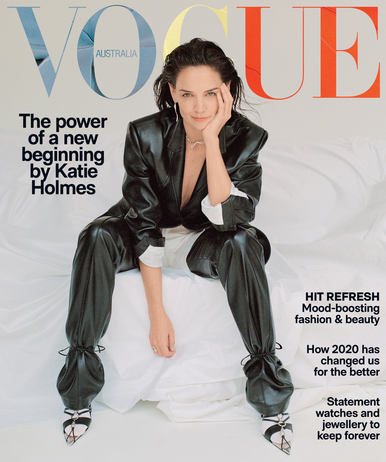 December 20 Cover | Katie Holmes - Vogue Australia