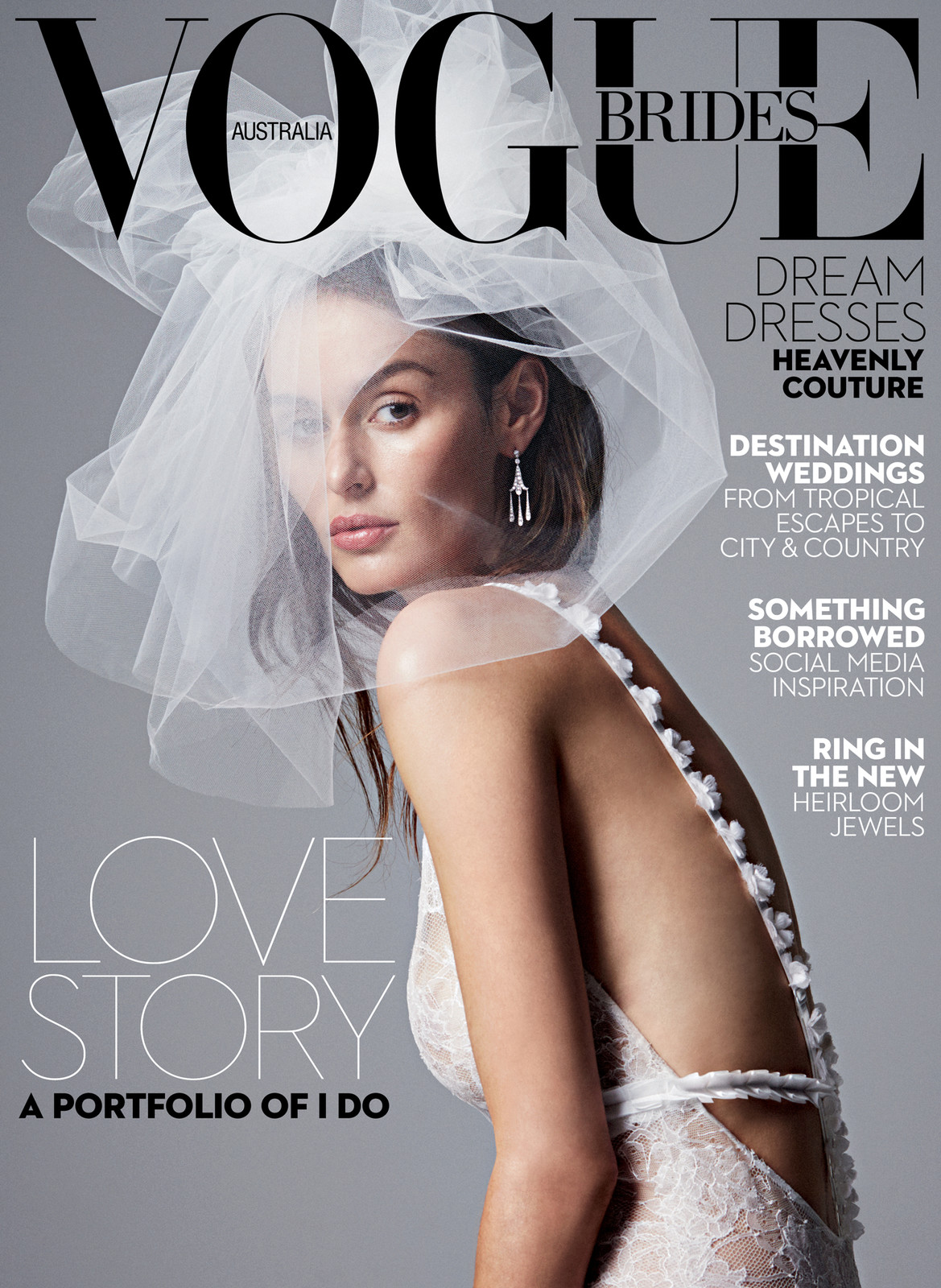 Nicole Trunfio - Vogue Australia Brides