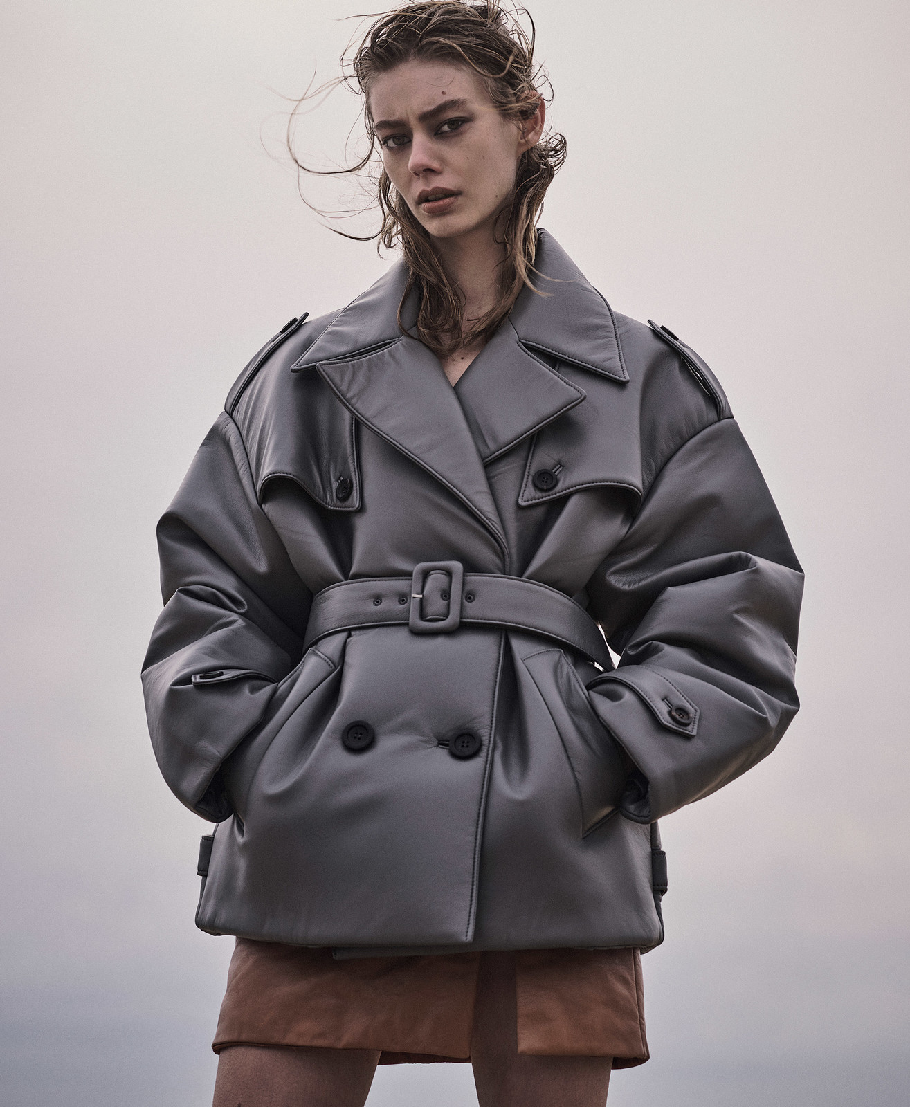 Leather Weather - Vogue Australia