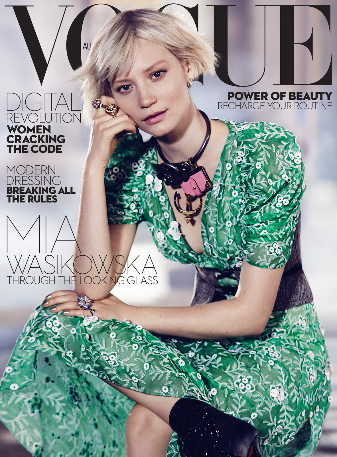 Mia Wasikowska - Vogue Australia